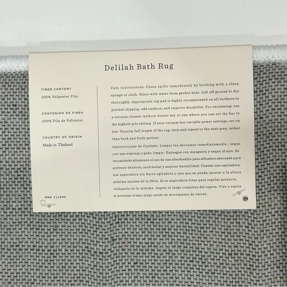 Rifle Paper Co. Bath Mat - Picture 5 of 5